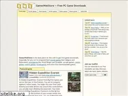 Sites similar to gameswebstore.com