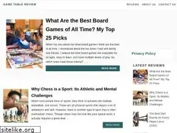 Sites similar to gametablereview.com