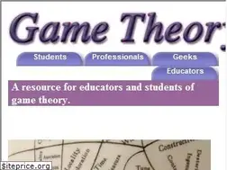 Sites similar to gametheory.net