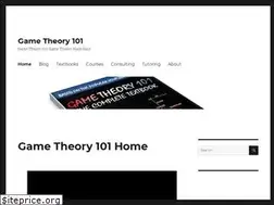 Sites similar to gametheory101.com