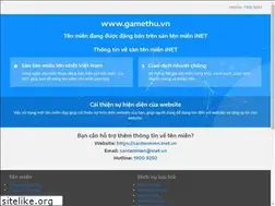 Sites similar to gamethu.vn
