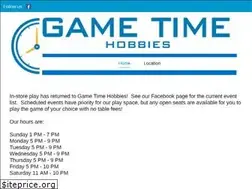 Sites similar to gametimehobbies.com