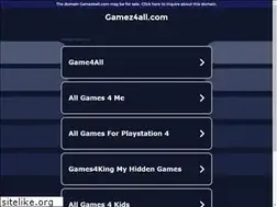 Sites similar to gamez4all.com