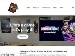 Sites similar to gamezandmore.com