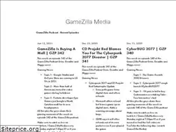 Sites similar to gamezillamedia.com