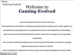 Sites similar to gaming-evolved.com