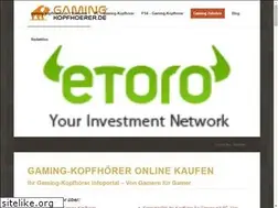 Sites similar to gaming-kopfhoerer.de