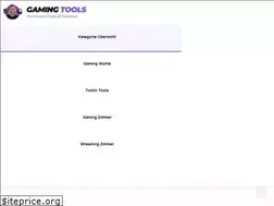 Sites similar to gaming-tools.de
