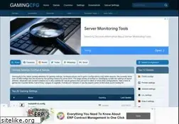 Sites similar to gamingcfg.com
