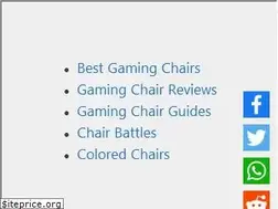 Sites similar to gamingchairshunter.com