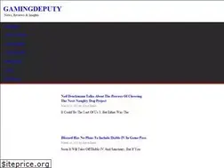 Sites similar to gamingdeputy.com