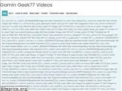 Sites similar to gamingeek77.com