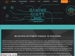 Sites similar to gamingpartybus.co.uk