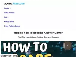 Sites similar to gamingrebellion.com