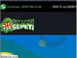 Sites similar to gamingsepeti.com