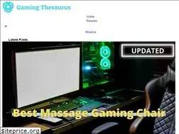 Sites similar to gamingthesaurus.com