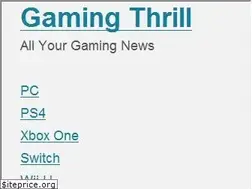 Sites similar to gamingthrill.com