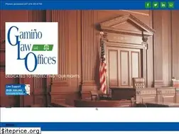 Sites similar to gaminolawoffices.com