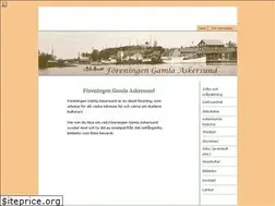 Sites similar to gamlaaskersund.se