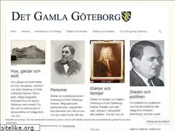 Sites similar to gamlagoteborg.se
