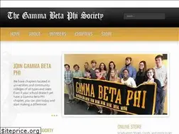 Sites similar to gammabetaphi.org