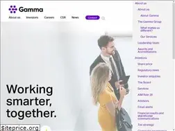 Sites similar to gammacommunicationsplc.com