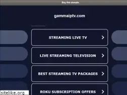Sites similar to gammaiptv.com