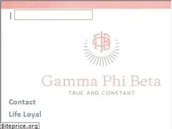 Sites similar to gammaphibeta.org