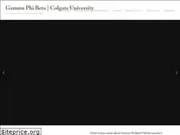 Sites similar to gammaphibetacolgate.org
