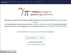Sites similar to gammapy.org
