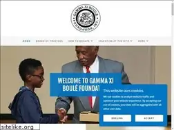 Sites similar to gammaxifoundation.org