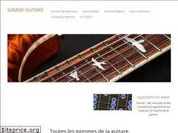 Sites similar to gamme-guitare.com