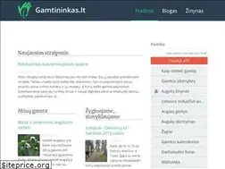 Sites similar to gamtininkas.lt