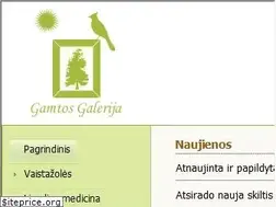 Sites similar to gamtosgalerija.lt
