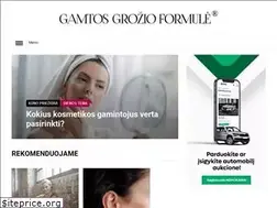 Sites similar to gamtosgrozioformule.lt