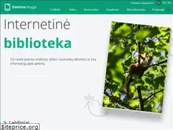 Sites similar to gamtosknyga.lt