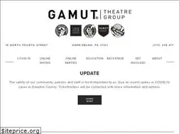 Sites similar to gamuttheatre.org