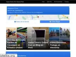 Sites similar to ganardineroporinternetperu.com
