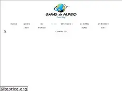 Sites similar to ganasdemundo.com