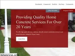 Sites similar to gandgconcrete.com