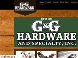 Sites similar to gandghardware.com