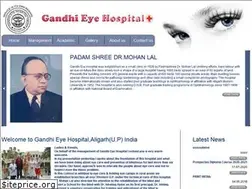 Sites similar to gandhieyehospitalaligarh.in