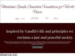 Sites similar to gandhifoundation.ca