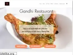 Sites similar to gandhirestaurant.com