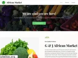 Sites similar to gandjafricanmarket.com