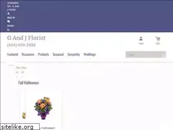Sites similar to gandjflorist.com