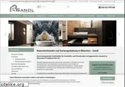 Sites similar to gandl-natursteine.de