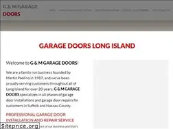 Sites similar to gandmgaragedoors.com