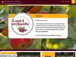 Sites similar to gandsorchards.com
