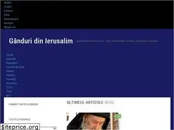 Sites similar to ganduridinierusalim.com